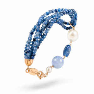 MARAKÒ - BRACCIALE AGATA BLU