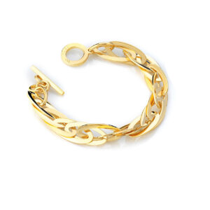 MUSE - BRACCIALE CATENA OVALE - Dorato