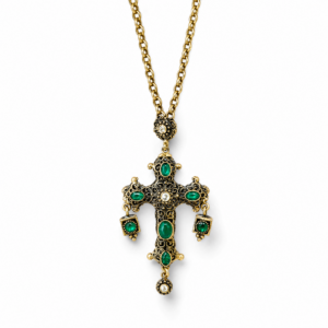 VINTAGE BIJOUX - COLLANA CROCE