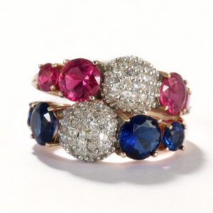 ANELLO IN ARGENTO CON ZIRCONI