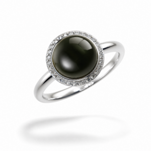 ANELLO PIETRA DURA IN ARGENTO