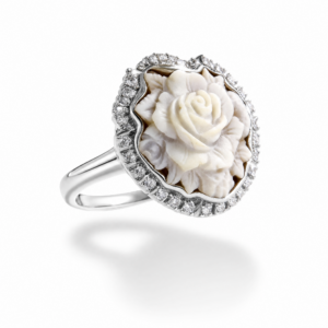 ANELLO CON ROSA