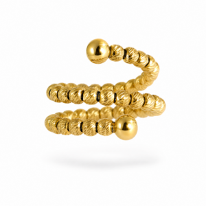 ANELLO A SPIRALE IN ARGENTO
