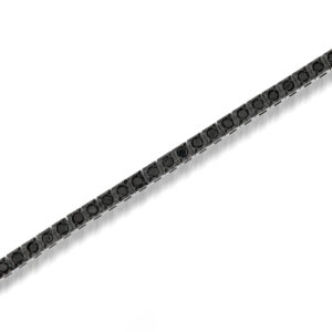 VISCONTI - BRACCIALE TENNIS CON DIAMANTI NERI KT. 1,45