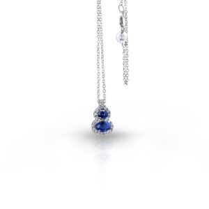 VISCONTI - COLLANA CON ZAFFIRI KT. 0,84