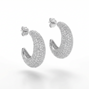 ORECCHINI IN ARGENTO CON ZIRCONI