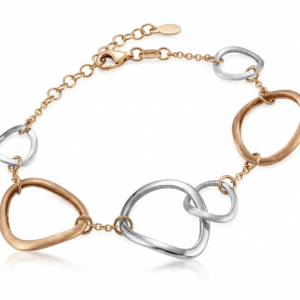 BRACCIALE A CATENA IN ARGENTO