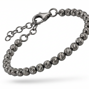 BRACCIALE ARGENTO BRUNITO