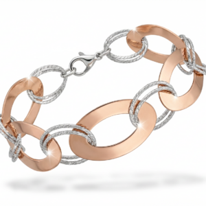 BRACCIALE A CATENA IN ARGENTO