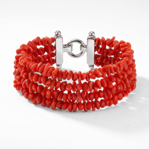 ASAKO - BRACCIALE CON CORALLO