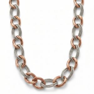 COLLANA CATENA IN ARGENTO