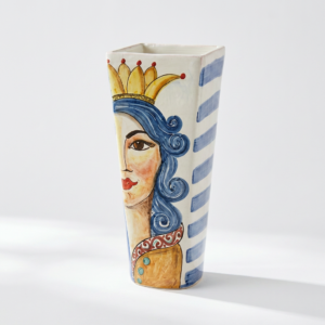VASO TESTA 3D IN CERAMICA