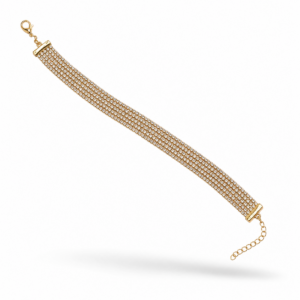 BRACCIALE MULTIFILO ZIRCONATO IN ARGENTO 925