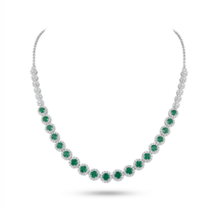 COLLIER ARGENTO 925 CON PIETRE COLORATE E ZIRCONI