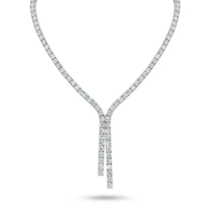 COLLANA TENNIS Y ZIRCONATA IN ARGENTO 925